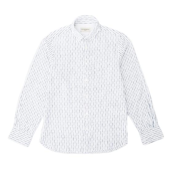 25SS 오피신 제네랄 긴팔 티셔츠 S25MSHI019 WHITE NIGHT SKY White