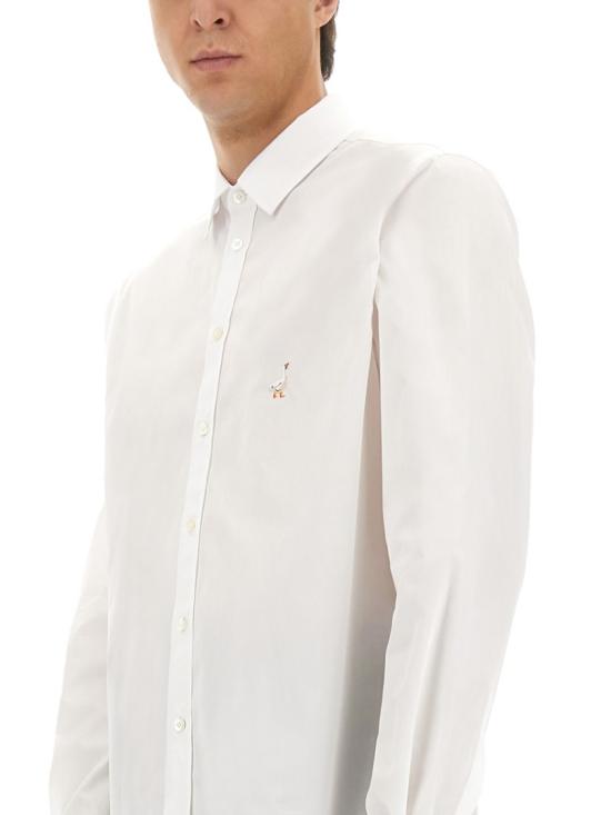 25FW 모스키노 셔츠 02235235 1001 White - MOSCHINO