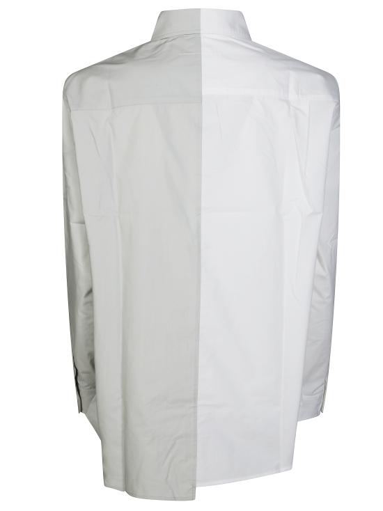 25FW [키즈] MM6 메종마르지엘라 셔츠 M60860 MM014 M6C36 AZZURRO - MM6 MAISON MARGIELA