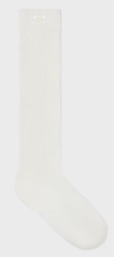 25FW 셀린느 양말 AA04E961M 01OW OFF WHITE