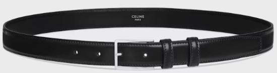 25FW 셀린느 벨트 45BMH3A01 38SI Black
