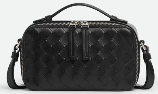 25FW 보테가베네타 겟어웨이 폰 파우치 844067V2HL0 8803 BLACKSILVER