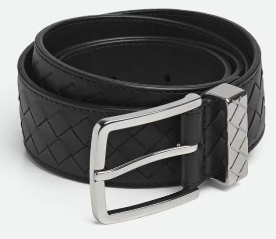 25FW 보테가베네타 벨트 843902V5XN1 8803 BLACKSILVER
