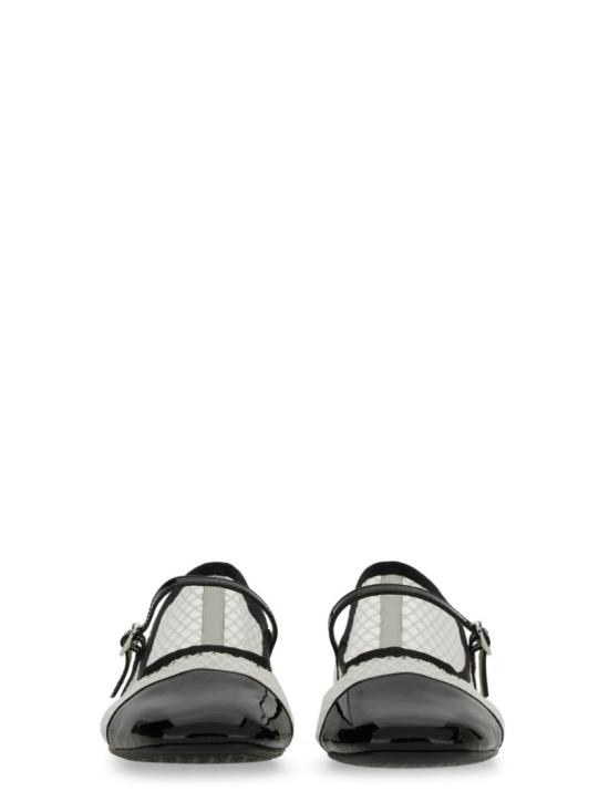 25SS 레페토 플랫 슈즈 V4222VGMESH 784 White - REPETTO