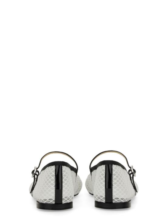 25SS 레페토 플랫 슈즈 V4222VGMESH 784 White - REPETTO