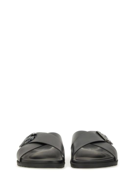 25FW 돌체앤가바나 뮬/슬리퍼 A80525 A9Q6780999 Black - DOLCE & GABBANA