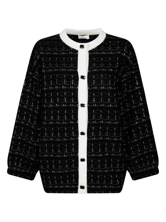 25FW 리우조 가디건 MF5370MA25R P9017 NERO