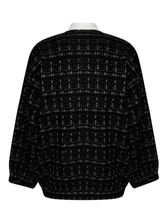 25FW 리우조 가디건 MF5370MA25R P9017 NERO - LIU JO