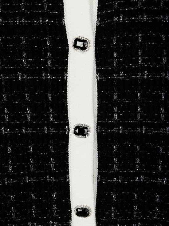 25FW 리우조 가디건 MF5370MA25R P9017 NERO - LIU JO