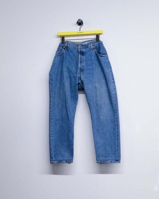  올드 파크 데님 팬츠 오프셋 청바지 - OLD PARK