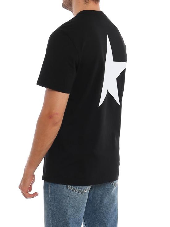 26SS 골든구스 반팔 티셔츠 GMP01220P00087980203 Black - GOLDEN GOOSE