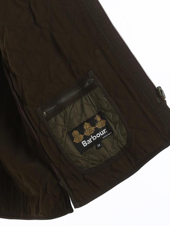 25FW 바버 폴라퀼트 지퍼인 라이너 MLI0002OL91 Dark Green - BARBOUR