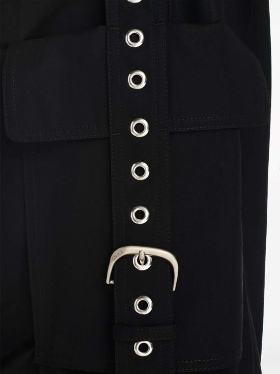  오프화이트 트레이닝/조거 팬츠 OMCF040S24FAB0011000 Black - OFF WHITE