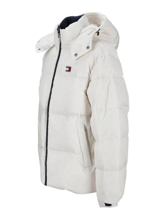  타미힐피거 숏패딩 DM0DM20479YBR White - TOMMY HILFIGER