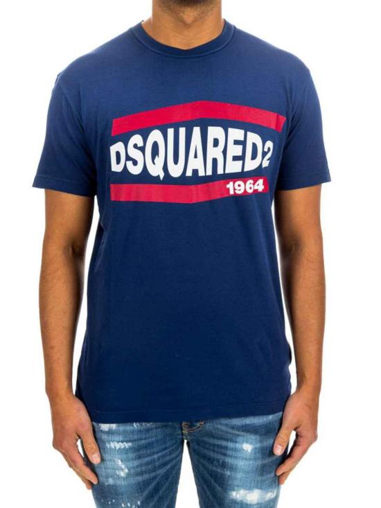  디스퀘어드2 반팔 티셔츠 S74GD0639S21600 Blue - DSQUARED2