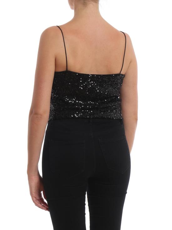  핑코 민소매 티셔츠 1G1495Y5MVZ99 Black - PINKO