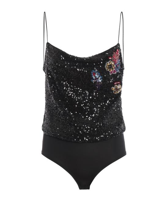  핑코 민소매 티셔츠 1G1495Y5MVZ99 Black