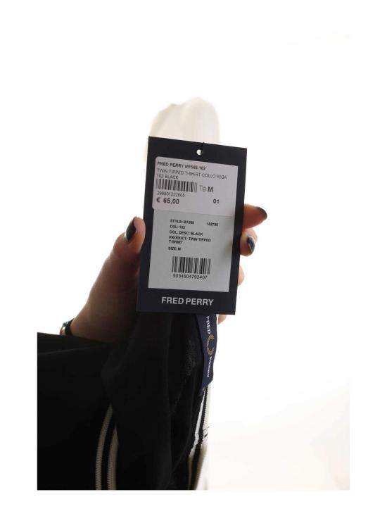  프레드페리 반팔 티셔츠 M1588102 Black - FRED PERRY