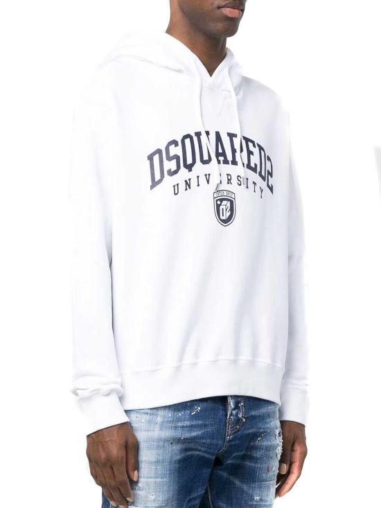  디스퀘어드2 후드 티셔츠 S74GU0744S25516100 White - DSQUARED2