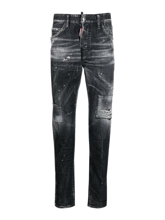  디스퀘어드2 스트레이트 팬츠 S74LB1362S30357900 Black