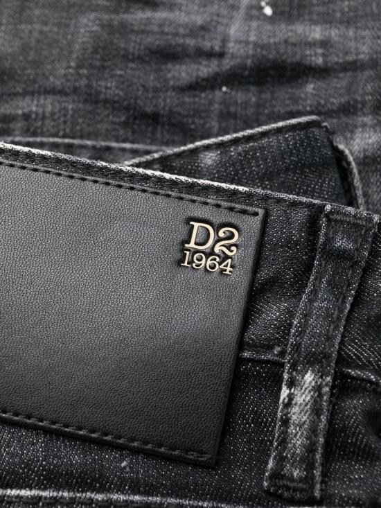  디스퀘어드2 스트레이트 팬츠 S74LB1362S30357900 Black - DSQUARED2