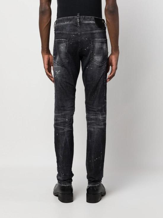  디스퀘어드2 스트레이트 팬츠 S74LB1362S30357900 Black - DSQUARED2