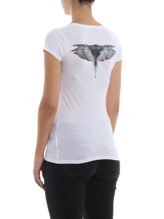  마르셀로 불론 반팔 티셔츠 CWAA033E180471100188 White - MARCELO BURLON