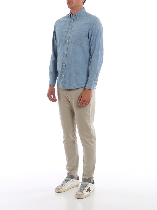  돈답 스트레이트 팬츠 UP235CS0083UPTD020 Beige - DONDUP