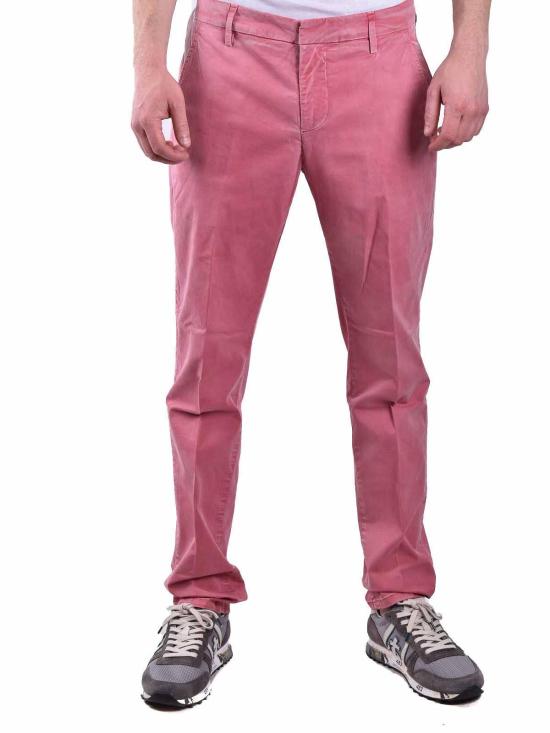  돈답 스트레이트 팬츠 UP235DU29 Pink - DONDUP