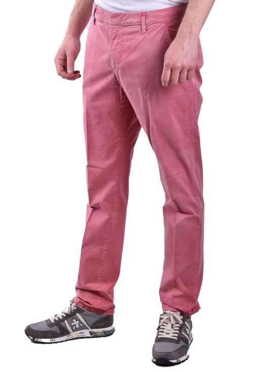  돈답 스트레이트 팬츠 UP235DU29 Pink - DONDUP