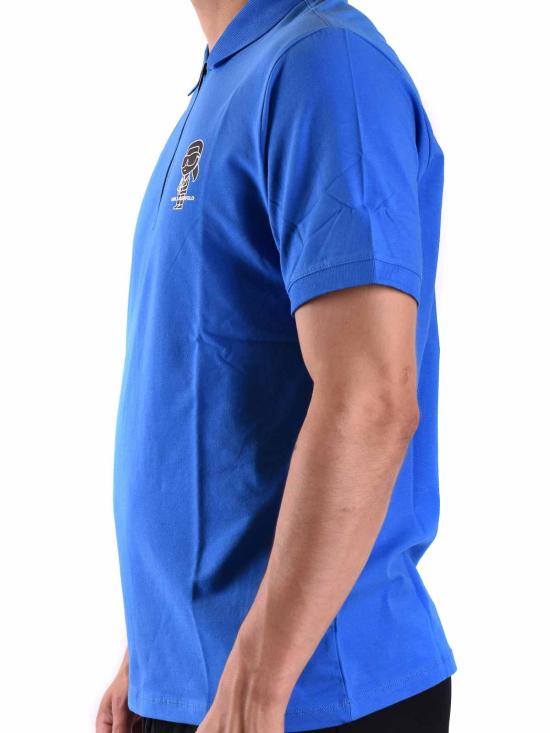  칼라거펠트 폴로 티셔츠 745081531221650 Blue - KARL LAGERFELD