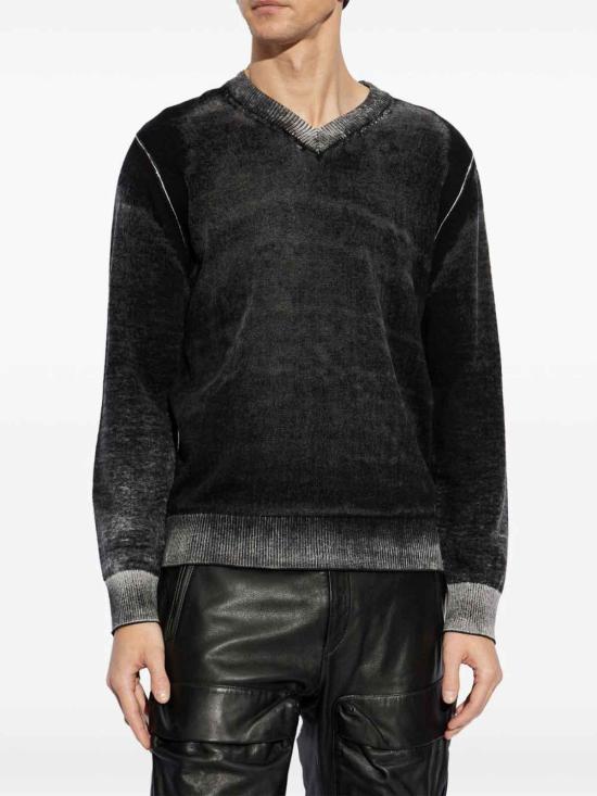  디젤 K 벨리 스웨터  A168780BEAR9XX Black - DIESEL