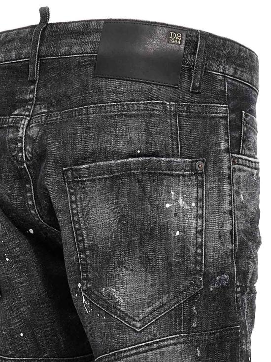  디스퀘어드2 스트레이트 팬츠 S74LB1360S30357900 Black - DSQUARED2