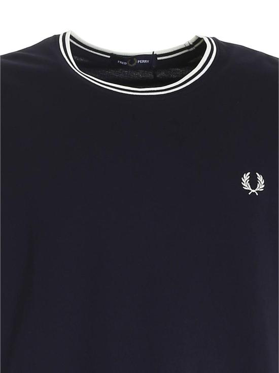  프레드페리 반팔 티셔츠 M1588795 Blue - FRED PERRY
