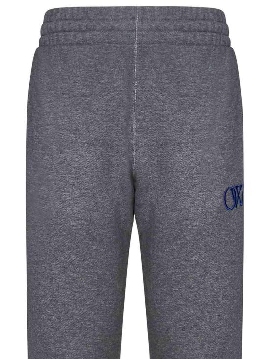  오프화이트 트레이닝/조거 팬츠 OWCH006S24FLE0010846 Grey - OFF WHITE