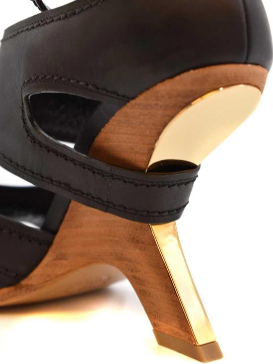  알렉산더 맥퀸 샌들 621839WHXZ71039 Black - ALEXANDER MCQUEEN