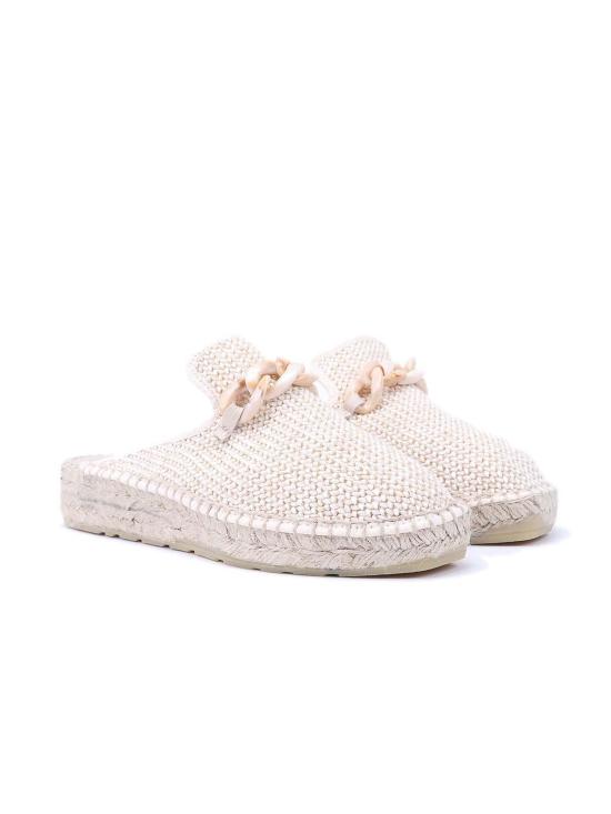  JUNCAL AGUIRRE 뮬/슬리퍼 2522S371CRUDO White - JUNCAL AGUIRRE