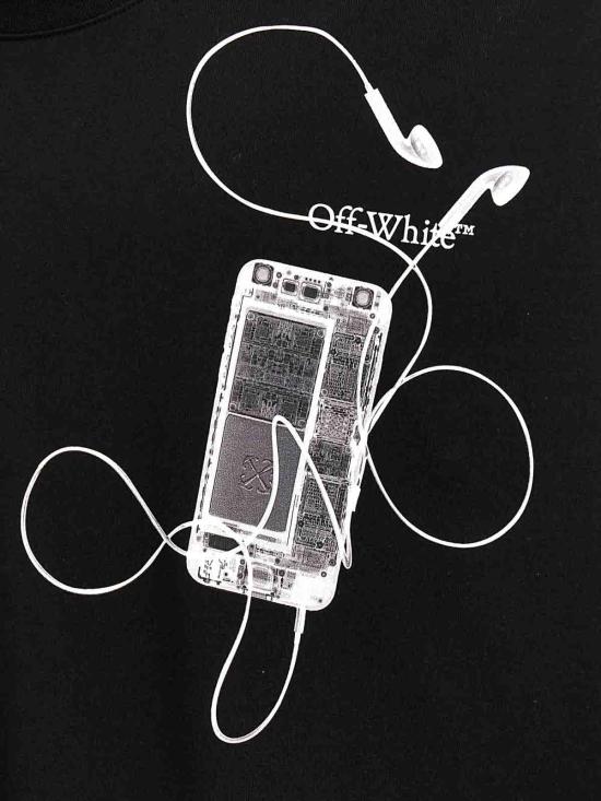  오프화이트 반팔 티셔츠 OMAA161S24JER0021006 White - OFF WHITE