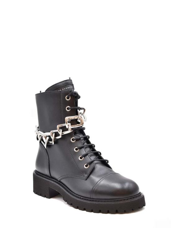  쥬세페자노티 레이스업 가죽 E170005 Black - GIUSEPPE ZANOTTI