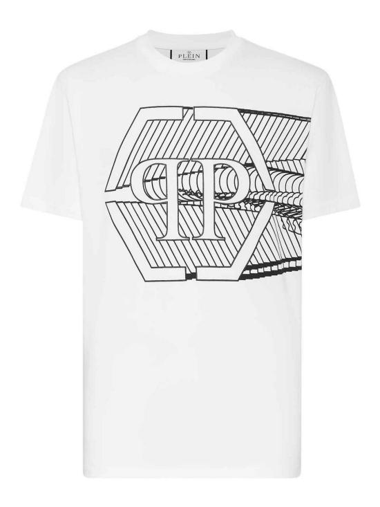  필립 플레인 반팔 티셔츠 FACCMTK6379PJY002NWHITE White