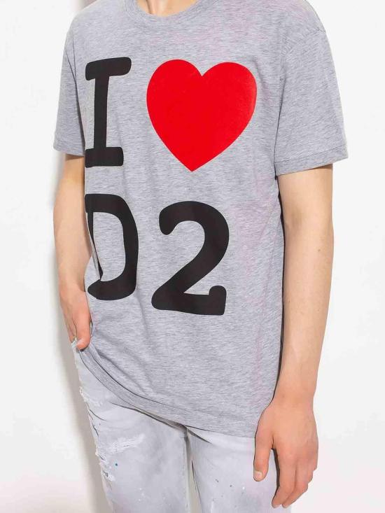  디스퀘어드2 반팔 티셔츠 S74GD1023857M Grey - DSQUARED2
