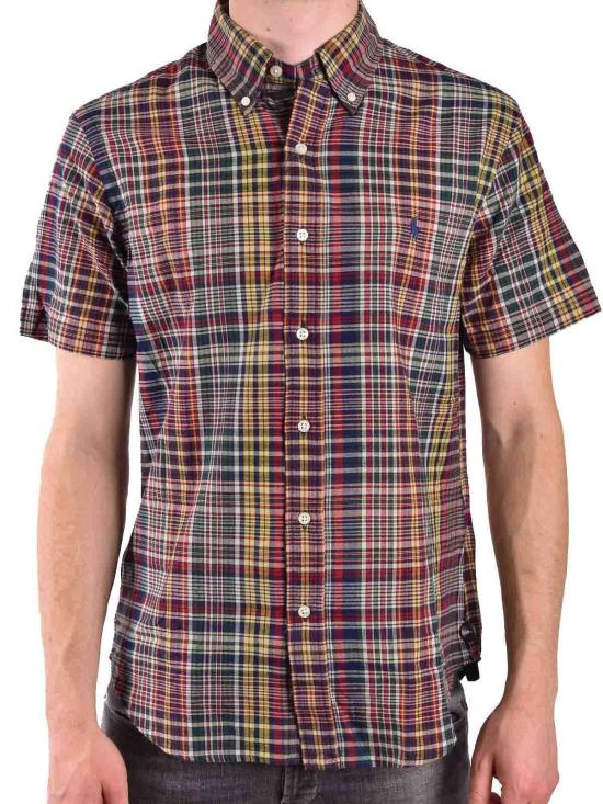  랄프 로렌 반팔 셔츠 710837273002 Multicolour - RALPH LAUREN