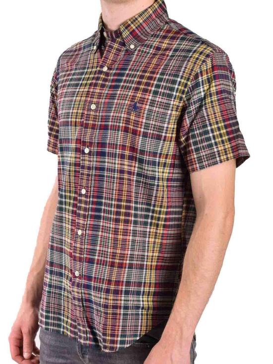  랄프 로렌 반팔 셔츠 710837273002 Multicolour - RALPH LAUREN