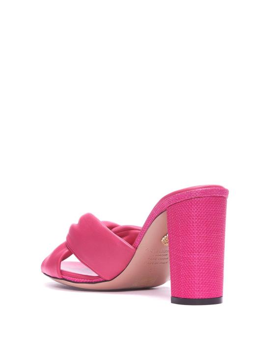  아쿠아주라 뮬/슬리퍼 OLEMIDS0WRNFXA Fuchsia - AQUAZZURA