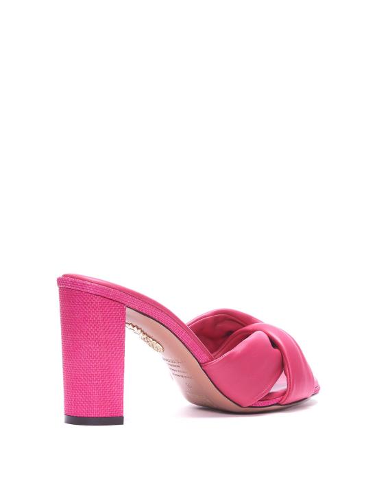  아쿠아주라 뮬/슬리퍼 OLEMIDS0WRNFXA Fuchsia - AQUAZZURA