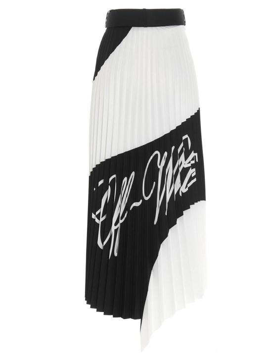  오프화이트 스파이럴 플리츠 OWCC115R21FAB0011001 White - OFF WHITE