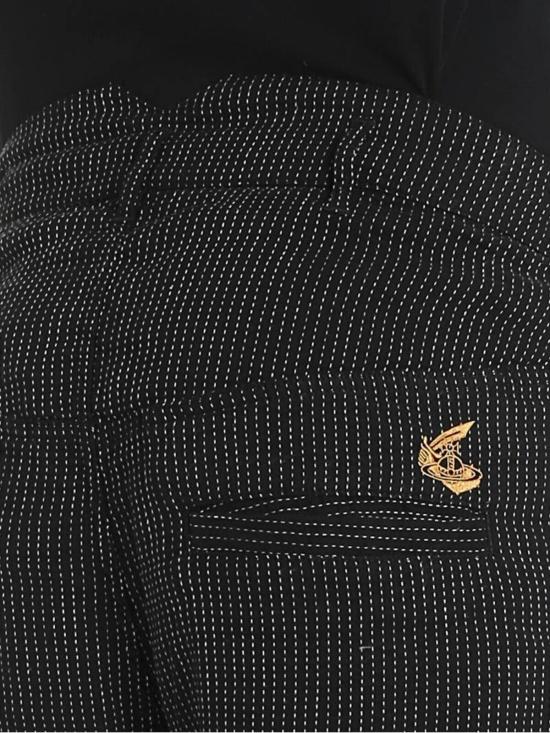  비비안웨스트우드 스트레이트 팬츠 2802001010446N401 Black - VIVIENNE WESTWOOD