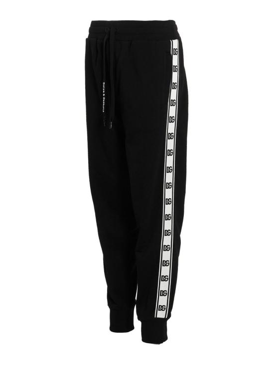  돌체앤가바나 트레이닝/조거 팬츠 GVEPAZFU7DUN0000 Black - DOLCE & GABBANA