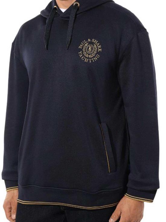  폴앤샤크 후드 티셔츠 13311919013 Blue - PAUL & SHARK