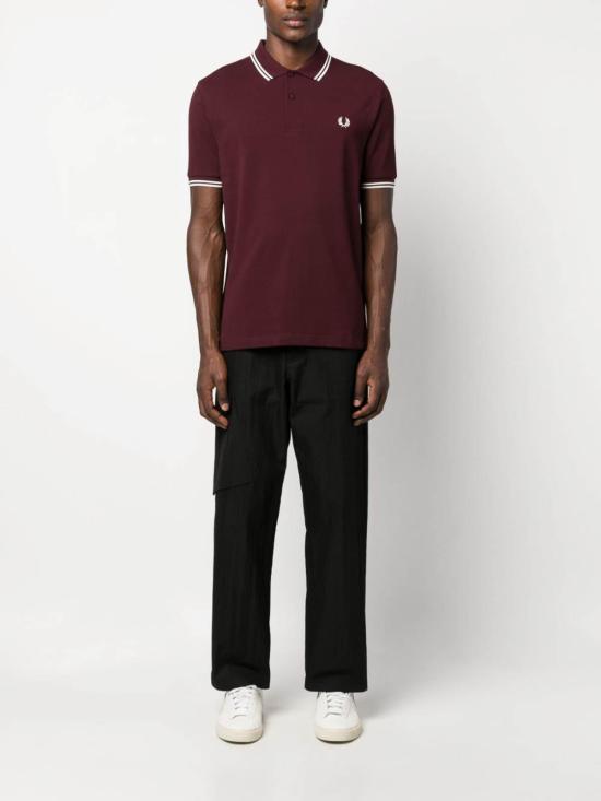  프레드페리 폴로 티셔츠 M3600597 Dark Red - FRED PERRY